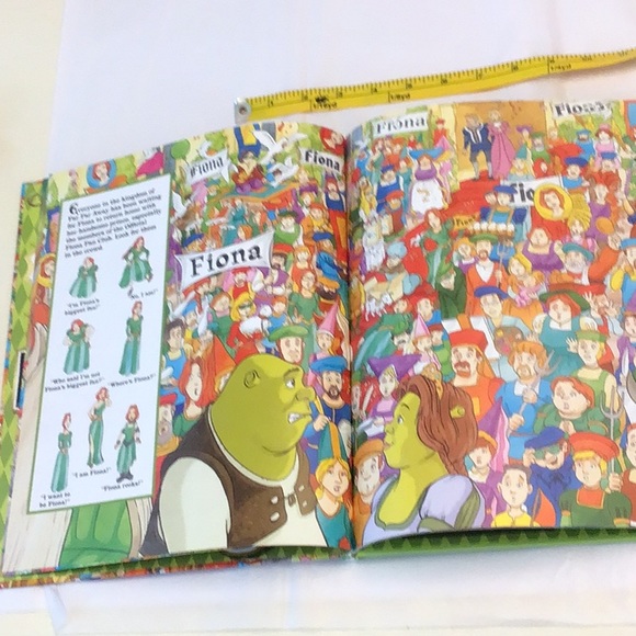 Shrek 2 Look and Find large hardcover excellent - Picture 8 of 12